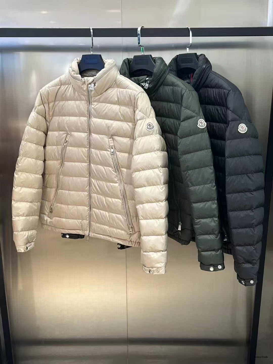 MONCLER Alfit Hooded Quilted Shell Down Jacket In Neutrals