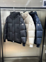 Replica MONCLER CHIABLESE Short Street Style Plain Logo Down Jackets